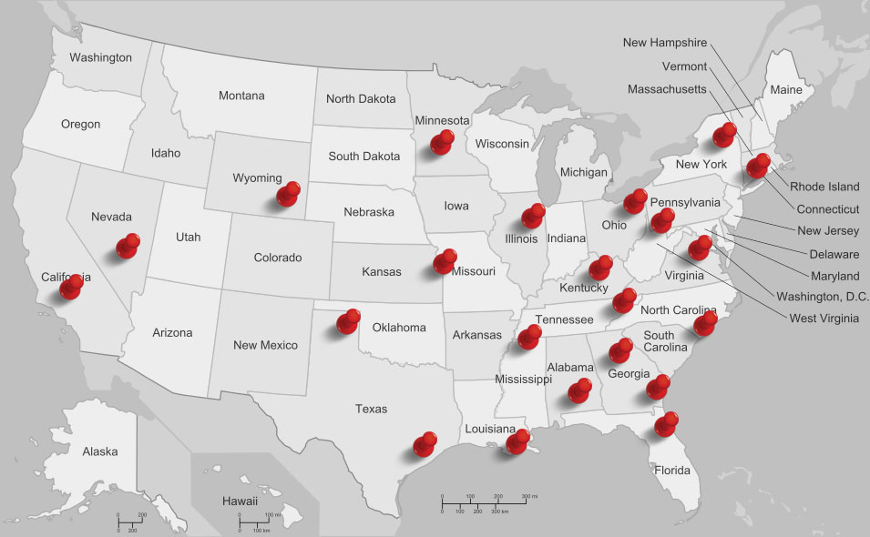 KLF Regional Financing Areas